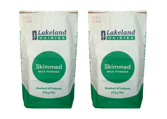 Białe, brązowe, spożywcze wielościenne torby papierowe z papieru pakowego Zgrzewane na gorąco torby papierowe