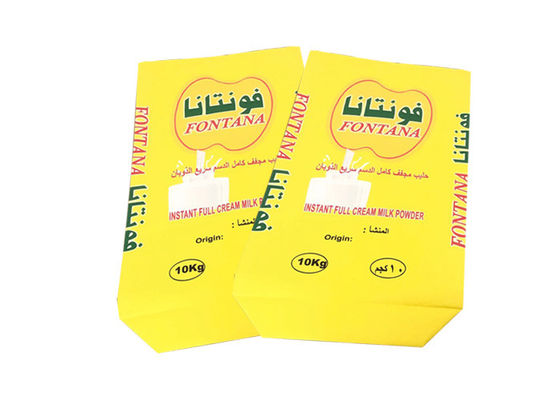 Opakowania na mleko w proszku 20 kg 25 kg Wielowarstwowe worki papierowe 3 warstwy Pe ​​Lined