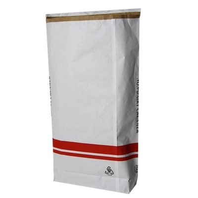 Wklejone opakowanie 3 warstwy 25 kg 50 kg Torby zgrzewane Kraft Dostosowane