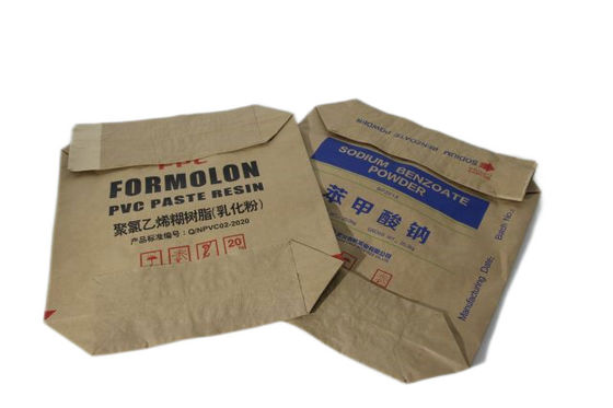 25kg 50kg Kraft Pakowanie Torby cementowe Papierowa torba z zaworem Wodoodporność