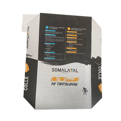 20 kg 25 kg worek cementowy Multi Wall Paper Worki Płytki ceramiczne Opakowania z tworzyw sztucznych