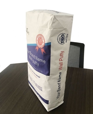Druk OEM 25 kg 50 kg Przemysłowe torby papierowe do cementu Żywność Zrównoważony