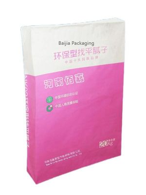 Opakowania przemysłowe Wielopłotowe torebki z papieru Kraft Logo na zamówienie