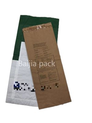 Ekologiczny, cieplnie uszczelniony worek papierowy, opakowanie wielościenowe do 7 kolorów druku