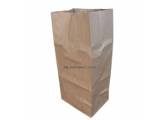 Bardzo duża 70g Stand Up Lawn Paper Bag Wielościenne worki na trawnik i liście