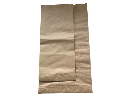 Drukowana, mocna, samouszczelniająca się torba papierowa Kraft Multiwall Open Mouth Pinch Dolny druk fleksograficzny