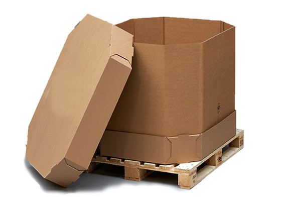 Cubic 1000l IBC Tank Płynne opakowanie oleju kokosowego Papierowa torba IBC z torbą liniową