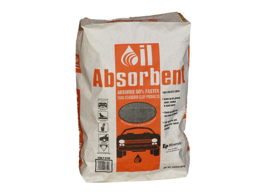 Pochłaniający rozlanie płyn chemiczny wklejany w proszku Wielowarstwowe torby papierowe 15 kg 20 kg 25 kg