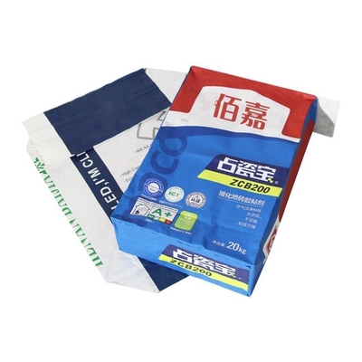 50kg 20KG 25KG 3 warstwy 2-warstwowe wklejone wielościenne torby papierowe przemysłowe