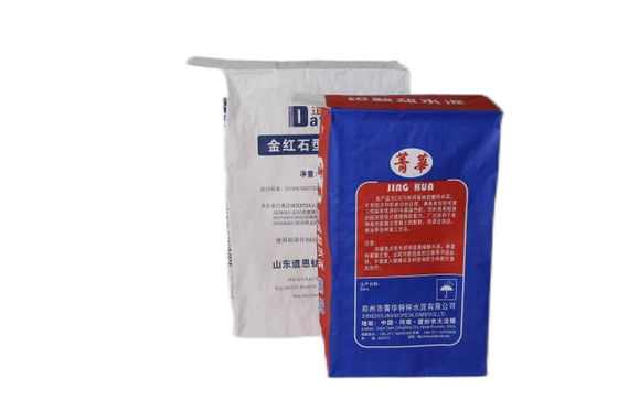 20 kg 25 kg Wodoodporne wielościenne torby papierowe Torba do pakowania cementu Druk fleksograficzny