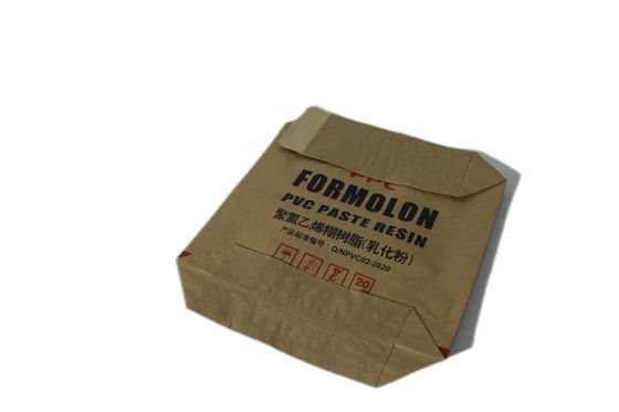 25kg 50kg Kraft Pakowanie Torby cementowe Papierowa torba z zaworem Wodoodporność