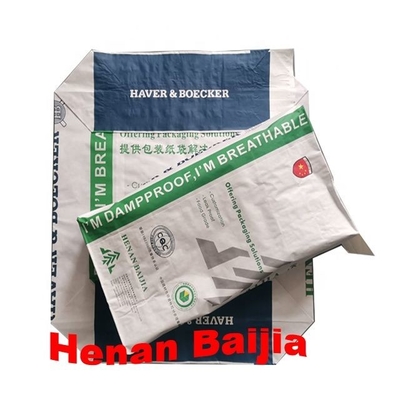 GMP Standard Pasted Valve Multiwall Paper Bags Torby na mleko w proszku nadające się do recyklingu