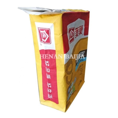 PVSE Multilayer Pasted Valve Multiwall Paper Bags Wodoodporny na mleko w proszku