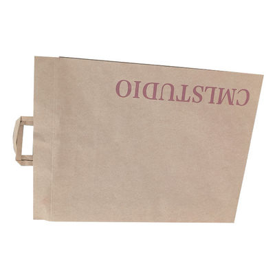 Dostosowane wielościenne torby papierowe z logo o różnej grubości