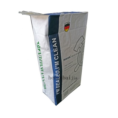 Konfigurowalny Wodoodporny 20 kg 50 kg Pakowy worek z zaworem do pakowania cementu