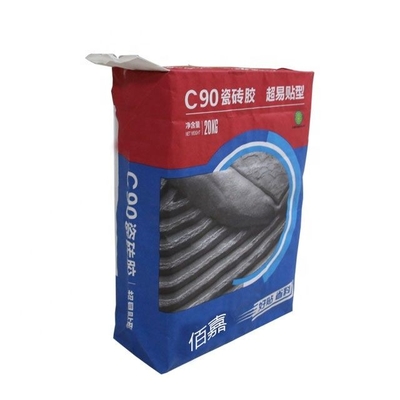 Niestandardowe drukowane wielowarstwowe worki z papieru pakowego na cement 15 kg 20 kg