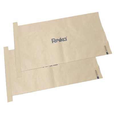 25 kg Kraft Paper Szyte torby z otwartymi ustami Odporne na wilgoć 60g - 120g / M2