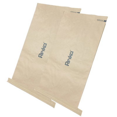 25 kg 20 kg Papier wielowarstwowy Szyte torby z otwartymi ustami Spożywczy brązowy na kokos