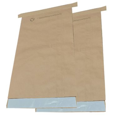 25 kg 20 kg Papier wielowarstwowy Szyte torby z otwartymi ustami Spożywczy brązowy na kokos