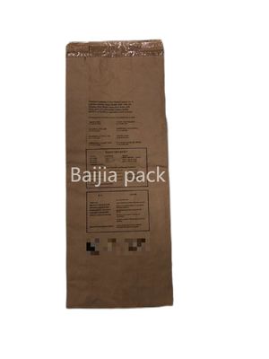 Ekologiczny, cieplnie uszczelniony worek papierowy, opakowanie wielościenowe do 7 kolorów druku