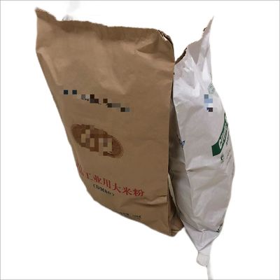 Niestandardowe 25 kg wielowymiarowe worki papierowe worki do szycia