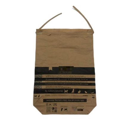Opakowania z dużych torb papierowych o wielu ścianach specjalnie zaprojektowane do śmieci dla zwierząt domowych