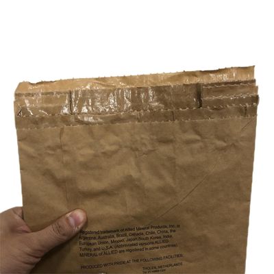 25 kg papierowy worek Pbom z otworem do otwierania w celu opakowania materiałów budowlanych i materiałów ognistych