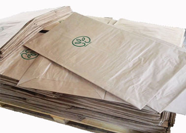 Wytrzymałe PP Kraft Szczypta na dole torby 25 kg Ładowanie Waga Przyjazne dla środowiska Bez zanieczyszczeń