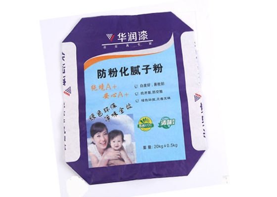 Wielowarstwowe przemysłowe torby papierowe z 3-warstwowym zaworem mieszczą do 6 wydruków