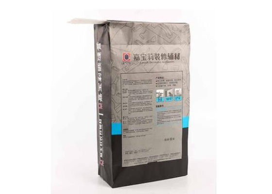 Wylotowe wklejone wielościenne torby papierowe do pakowania w proszku