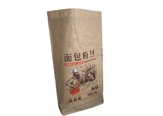 120g / m2 Worki papierowe na chleb Worki do pakowania mąki pszennej Inne torby do pakowania