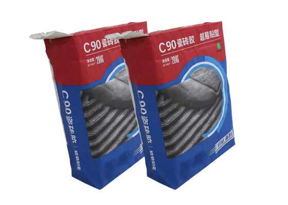 Dostosowane logo 25 kg wielowarstwowe worki papierowe 50 kg worek na papier pakowy