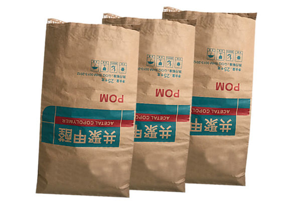 Klej topliwy Klej dolny Torby papierowe Otwarte usta Wielościenne torby papierowe Kraft Worki