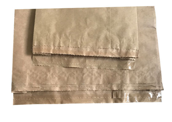 2-warstwowy worek z papieru pakowego PE z dociskiem na dole do materiału proszkowego