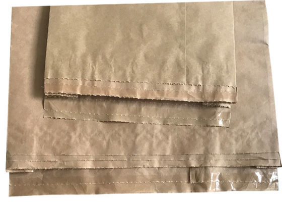 Dostosowane torby papierowe z klejem topliwym na dole Wielościenne torby do pakowania z papieru pakowego