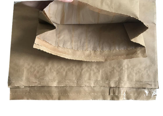 Materiał budowlany Worki papierowe zgrzewane o gramaturze 120 g / m2 z zaciskowym dnem