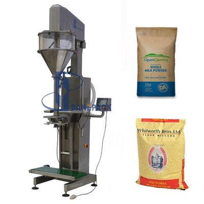 10kg 15kg 25kg 50kg Wielościenne torby papierowe Kraft Torby do pakowania mąki w proszku