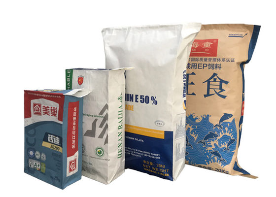 10kg 20kg 25kg 50kg Zastosowanie przemysłowe Worki papierowe z zaworem do artykułów spożywczych
