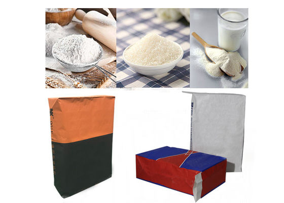 Bio - degradowalna torba z zaworem papierowym do zastosowań przemysłowych do tynków gipsowych