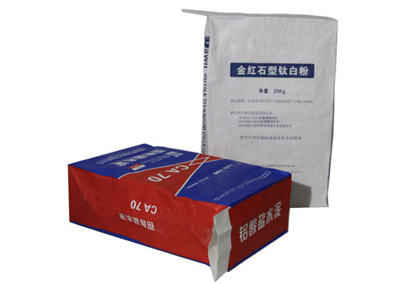 Materiał chemiczny Wielościenne torby papierowe Kraft 7 kolorów Wielowarstwowe torby papierowe Biodegradowalne