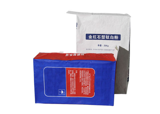 Materiał chemiczny Wielościenne torby papierowe Kraft 7 kolorów Wielowarstwowe torby papierowe Biodegradowalne