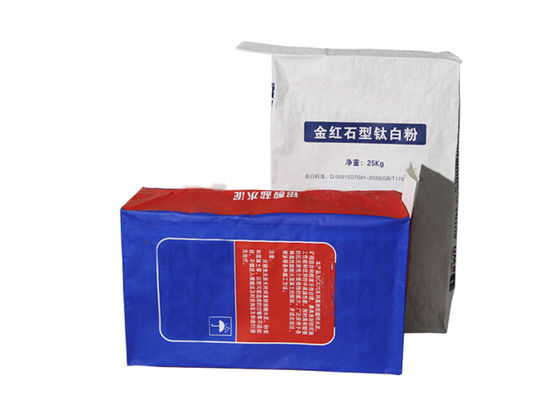 20kg 25kg 3-warstwowe torby papierowe z zaworem do pakowania materiału w proszku