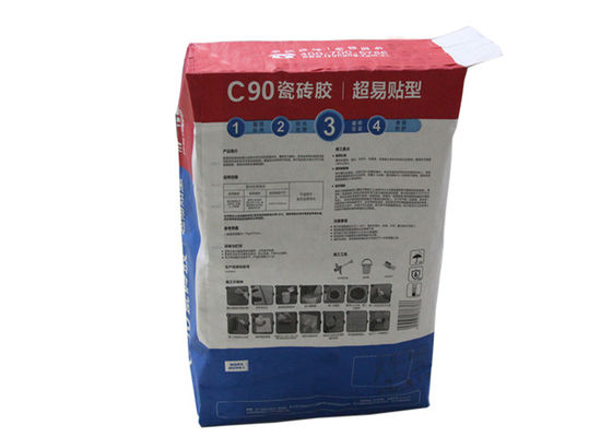 25 kg 3-warstwowe papierowe torby proszkowe 20 kg Przemysłowa torba papierowa Cement Pp Pe Inner
