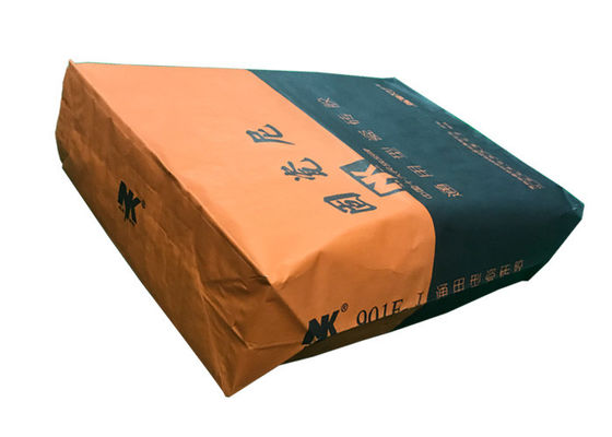 Dostosowane logo 25 kg Wielowarstwowe worki papierowe Kraft Valve Cementowe torby do pakowania 50 kg
