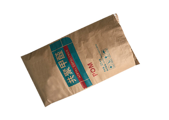 25 kg 20 kg 2-warstwowe lub 3-warstwowe + PE Liner Wielowarstwowe torby papierowe Brązowe worki na papier pakowy