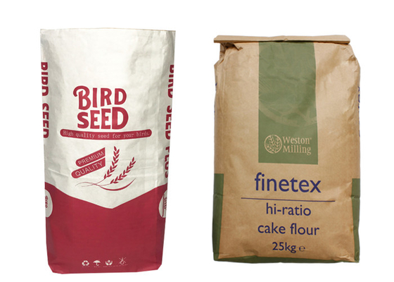 10kg 20kg 25kg 50kg Kraft Wielowarstwowe torby papierowe na izomalto-oligosacharydy Edile