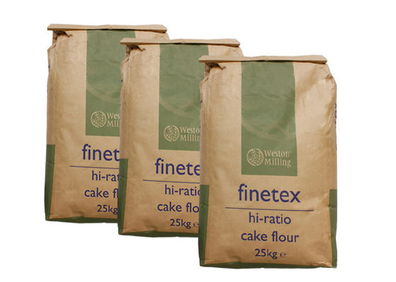 Wklejone torby papierowe zgrzewane do pakowania dodatków do żywności