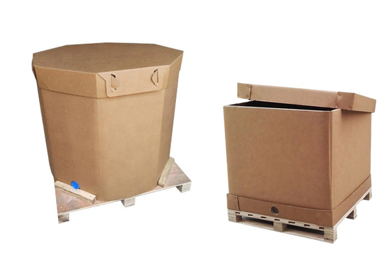 220l 1000l Papier spożywczy Pojemnik IBC Elastyczne pudełka do pakowania wody luzem